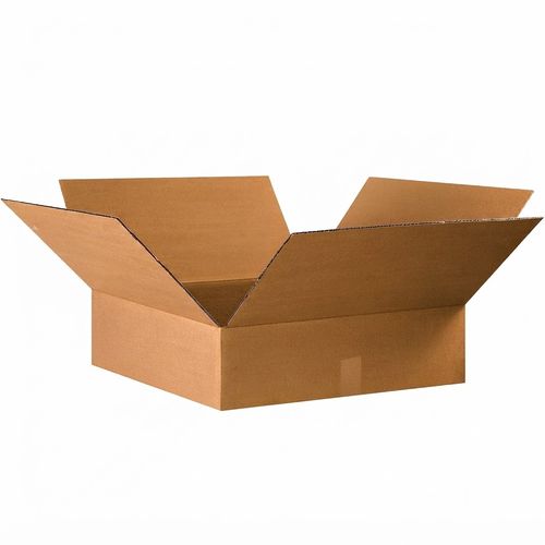 Flat box for wreaths and frames