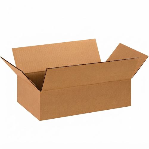 Flat box for books and apparel